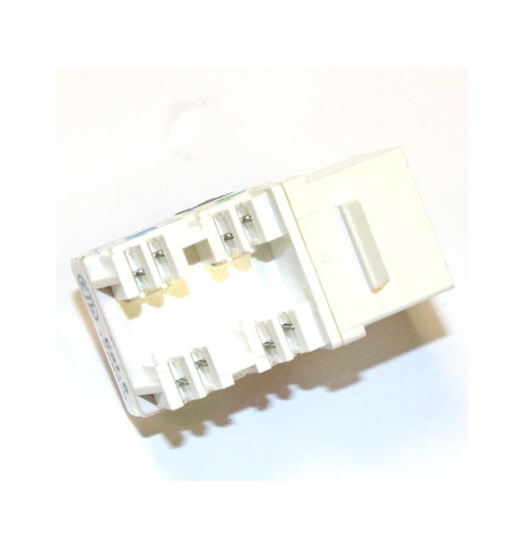 Tomas Rj Toma hembra RJ45 UTP Categoria 6 blanca. Excel. EXC100-011