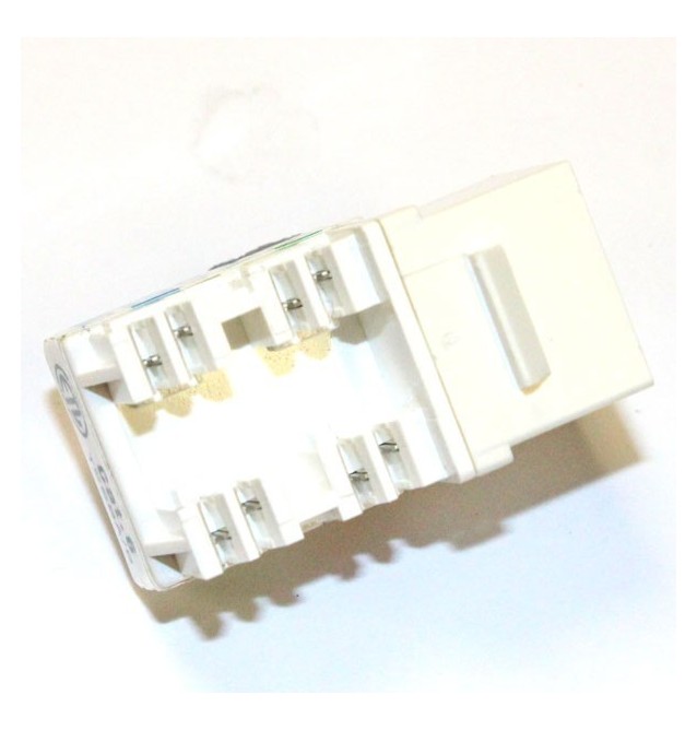 Toma hembra RJ45 UTP Categoria 6 blanca Excel