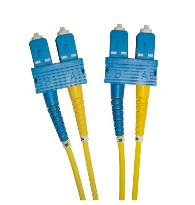 Latiguillo de fibra óptica SC/PC-SC/PC Dúplex Monomodo OS2 09/125