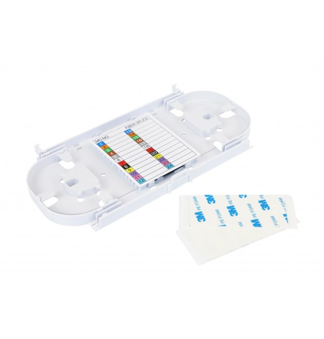 Cassette Enbeam para 24 fibras con tapa. Excel