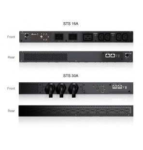 Delta STS 1UA 16A, Output 4xC13, 1xC19, Input 2xC20