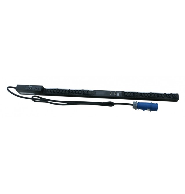 Regleta PDU Inteligente 32A, 1 fase, 24xC13, 4xC19. Input IEC309 Delta