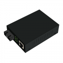 Conversor Gigabit Ethernet cobre-fibra 10/100/1000Base-TX a 1000Base-LX monomodo SC