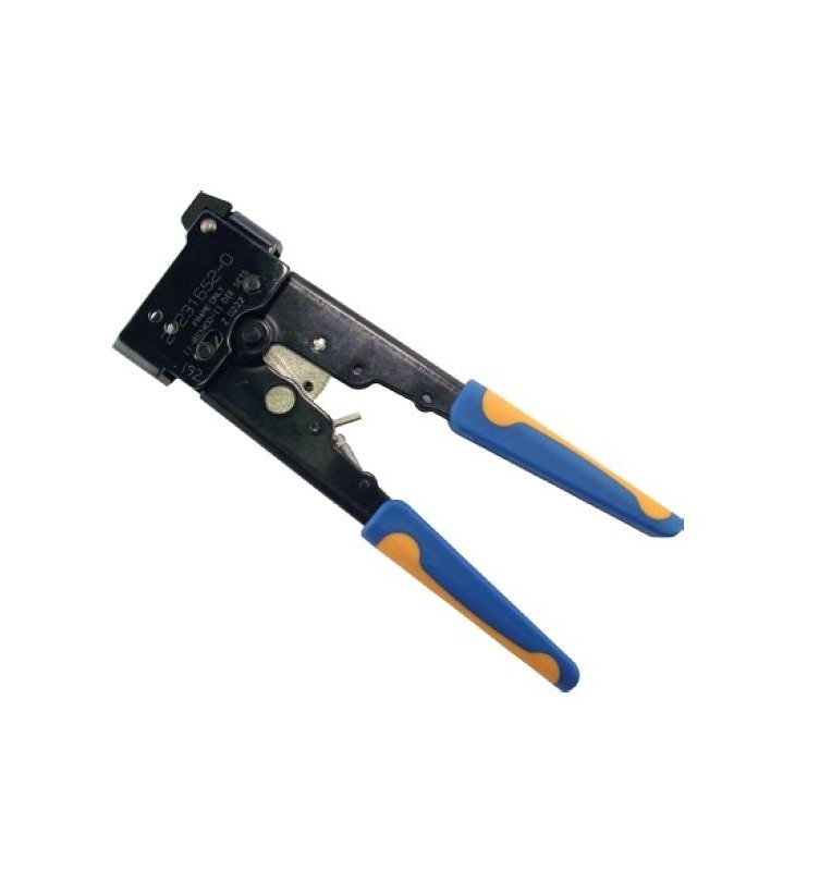 Crimpadora profesional para conector macho RJ45 UTP-FTP Cat5e. standard.  Commscope: 2-231652-1