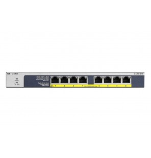 Switch 8 puertos autosensing Gigabit PoE+