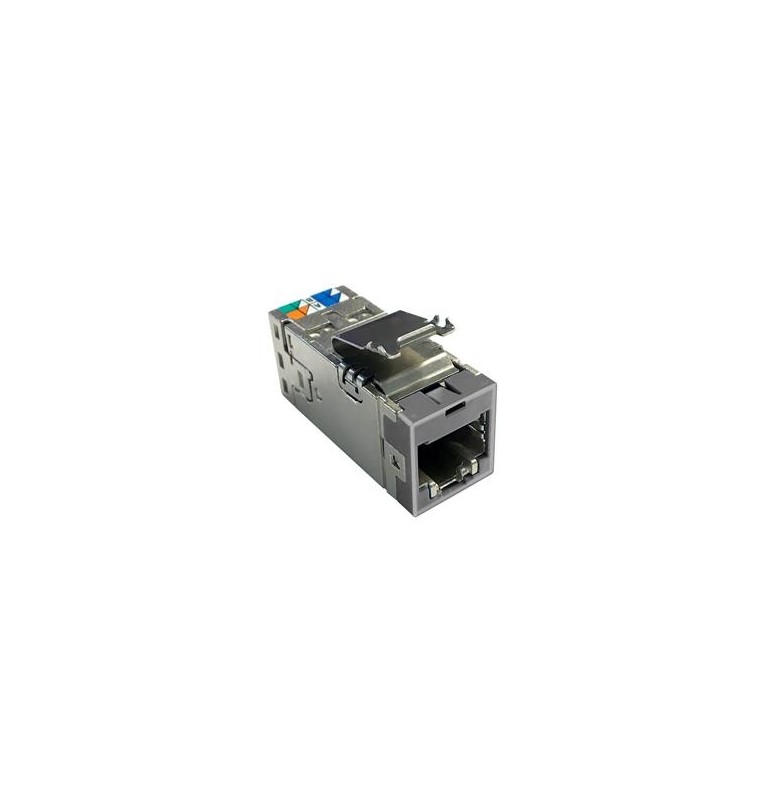 Toma hembra RJ45 STP apantallada Categoría 6A estándar series SLX AMP-TWIST SL.Commscope. AMP2153449-4