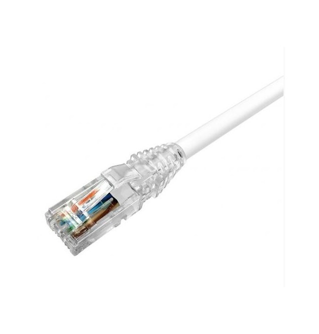 Latiguillo Cat6 UTP LSZH blanco. Commscope/AMP