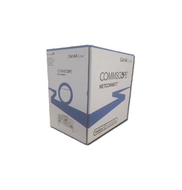 Cable UTP Cat.6A 4 pares LSZH CPR Dca ( Caja 305m) Color Blanco