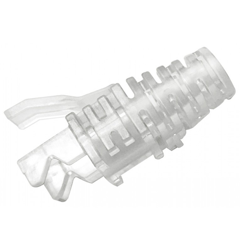 Manguito transparente para conector RJ45 Cat.6 4,7 a 6 mm Commscope: 2843032-3