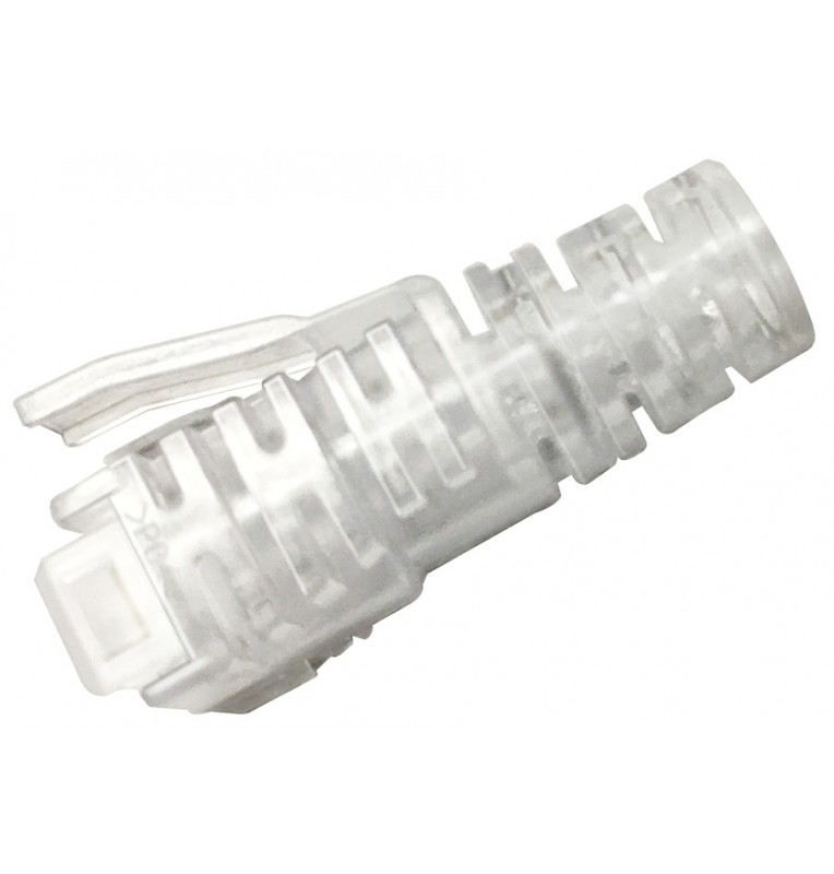 Manguito transparente para conector RJ45 Cat.6 5,7 a 7mm Commscope: 2843033-3