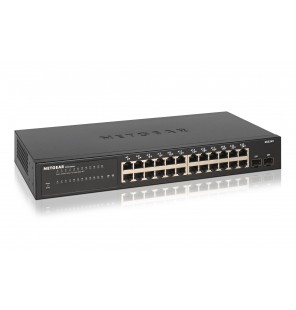 Switch 8 puertos Gigabit PoE & 2 puertos SFP Web Managed Netgear