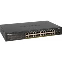 Switch Netgear S350 24 puertos Gigabit PoE+ (190W) & 2 puertos SFP Smart Managed Pro Layer 2