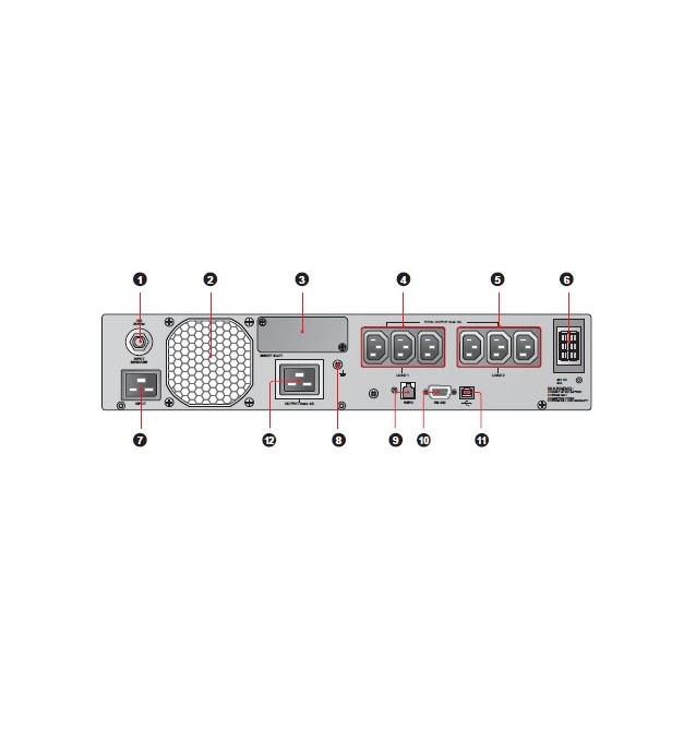 SAI-UPS AMPLON RT 2KVA