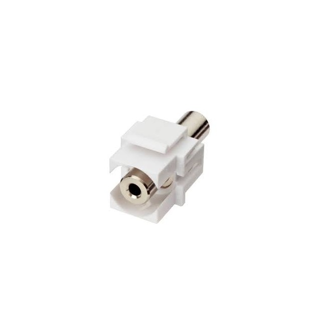 Adaptador/Doble Hembra Mini-Jack stéreo 3.5 mm formato Keystone Excel:  100-811