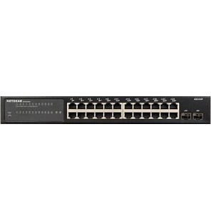 Switch 8 puertos Gigabit PoE & 2 puertos SFP Web Managed Netgear