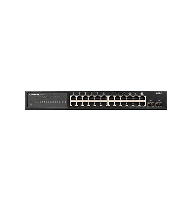 Switch 8 puertos Gigabit PoE & 2 puertos SFP Web Managed Netgear