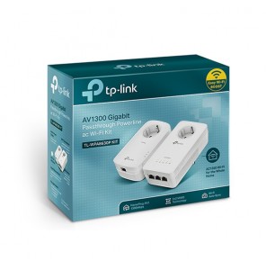 KIT Powerline Repetidor Wi-Fi AC Gigabit AV1300 con enchufe incorporado