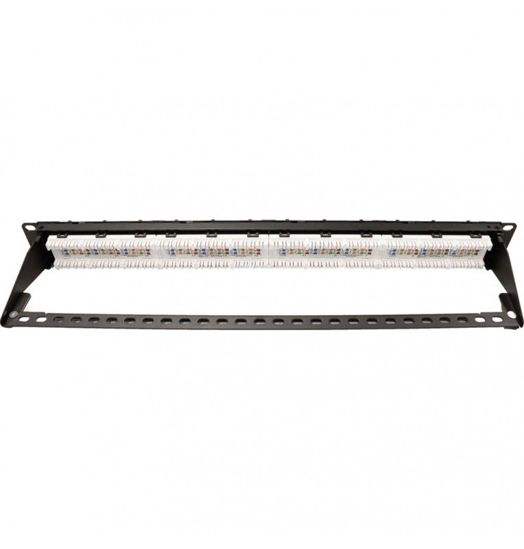 Panel completo 19" UTP Cat.6A 24 puertos Excel Panel completo 19" UTP Cat.6A 24 puertos Excel