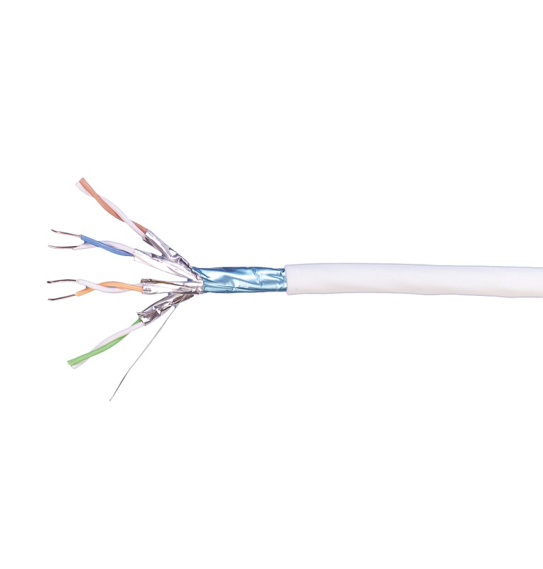 Bobina cable Cat.6A F/FTP CS44ZB LSZH CPR B2ca color blanco (500 mts) Commscope: 884048458/16