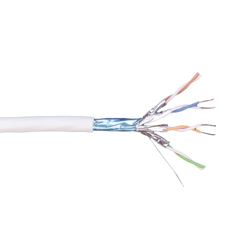Bobina de cable Cat7 F/FTP CS54Z3 LSZH 600Mhz CPR Dca Blanco (500 mts) Commscope: 1711163-1
