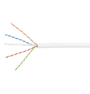 Cable UTP Cat.6A 4 pares LSZH CPR Dca ( Caja 305m) Color Blanco