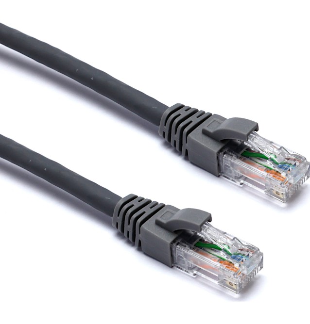 Latiguillo Cat6A UTP LSZH gris de 1 metro  Excel