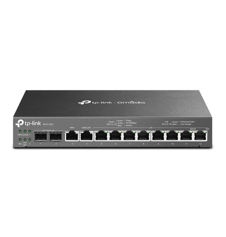 Router VPN Gigabit 3 en 1 Omada TP-Link: ER7212PC