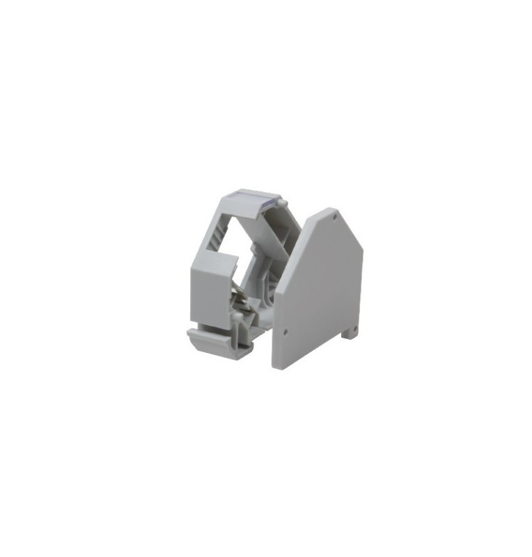 Adaptador de carril DIN para conectores RJ45 Keystone. Ref: DIN-RJ45P