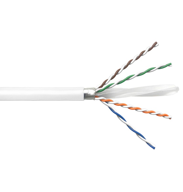 Cable UTP Cat.6A 4 pares LSZH CPR B2ca ( Bobina 500m) Color Blanco