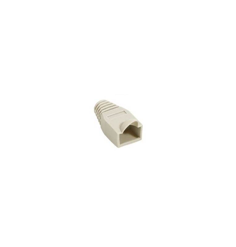 Manguito blanco para conector RJ45 Cat.6  Ref: 1003010B